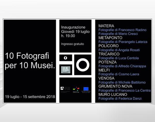 10 Fotografi per 10 Musei