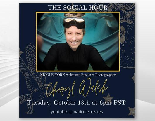 Cheryl Walsh is interviewed LIVE on Social Hour