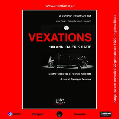 VEXATIONS – 100 ANNI DA ERIK SATIE – Mostra fotografica dal 29 Gennaio al 3 Febbraio 2025 – Segrate (MI)